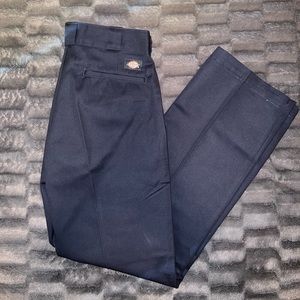 NWOT Mens Dickies 874 work pants. Tagged Size 30 x 32. Navy Blue